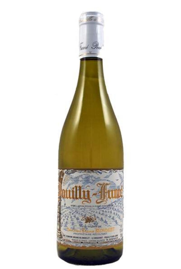 Bottle of Domaine Bruno Blondelet Pouilly Fumé