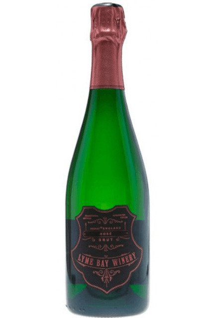 Bottle of Lyme Bay Sparkling Rosé Brut 2014