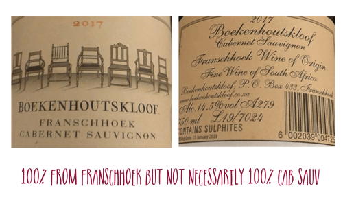 Boekenhoutskloof Franschhoek Cabernet Sauvignon from Wines With Attitude