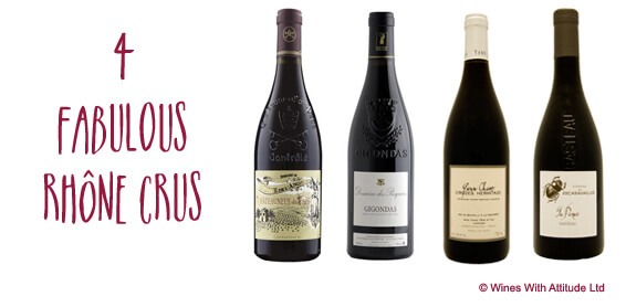 Rhone red wines with attitude