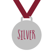 Silver wine medal from Wines With Attitude