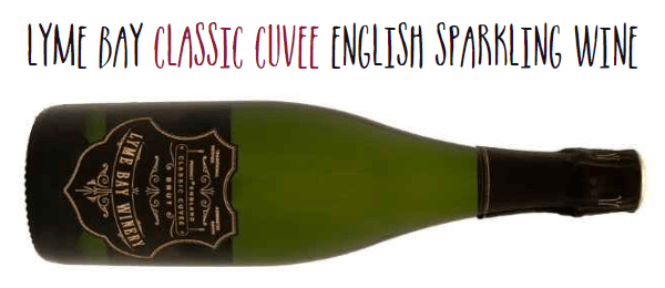 English sparkling wines like this bottle of Lyme Bay Classic Cuvée have a champagne flavour profile