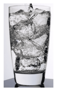 Drink wine spritzer in hot weather